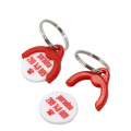 Shopping Cart Coin Key, Shopping Cart Coins Plastic, Shopping Trolley Coin Key Chain